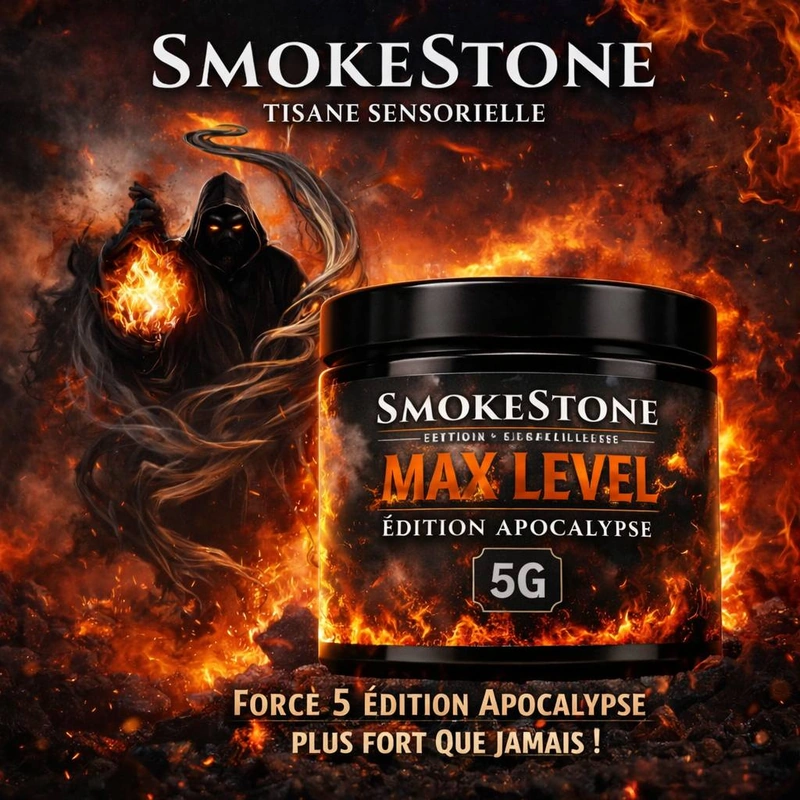 SMOKESTONE Force 5 Édition Apocalypse infusion végétale immersive